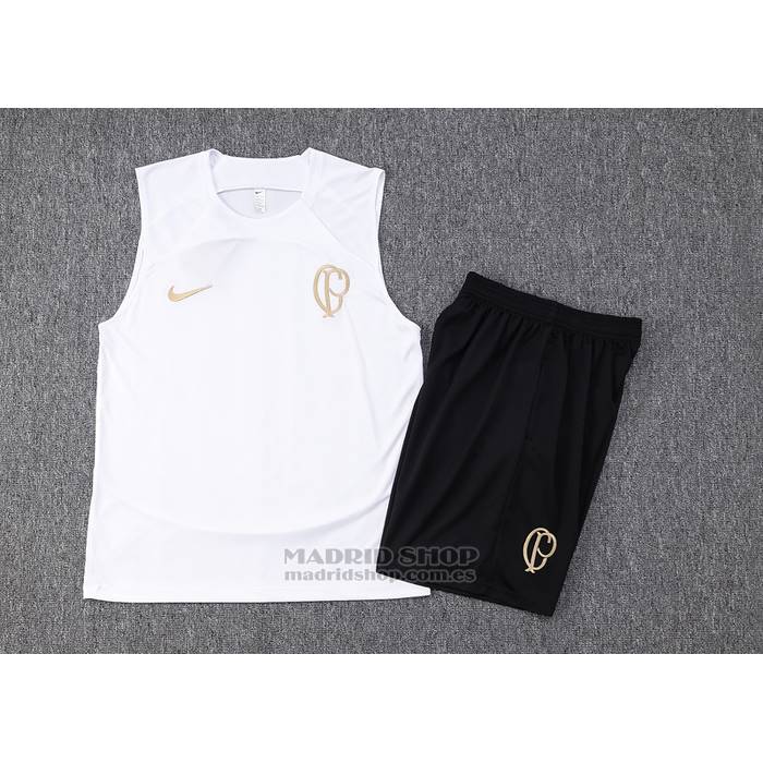 Chandal del Corinthians Sin Mangas 2023-2024 Blanco